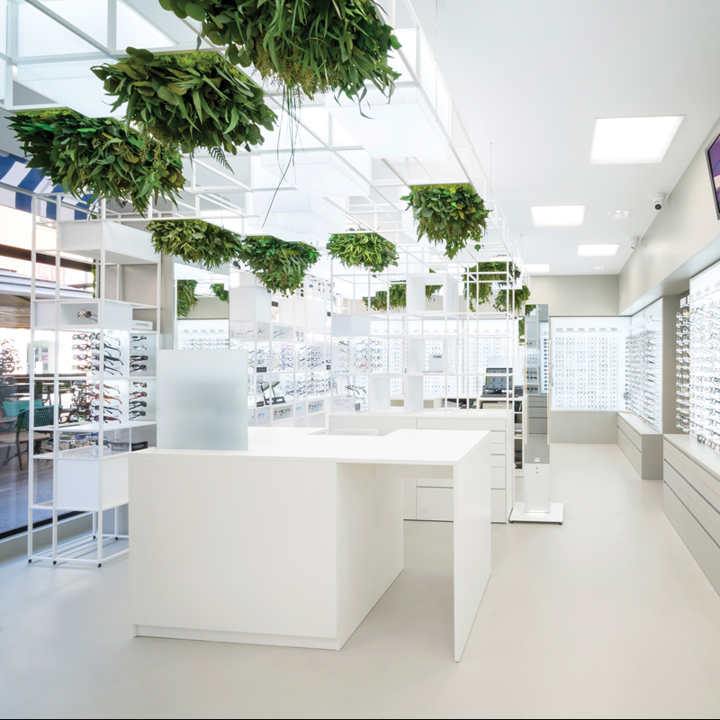 Akustični paneli sa stabiliziranim biljem i mahovinom