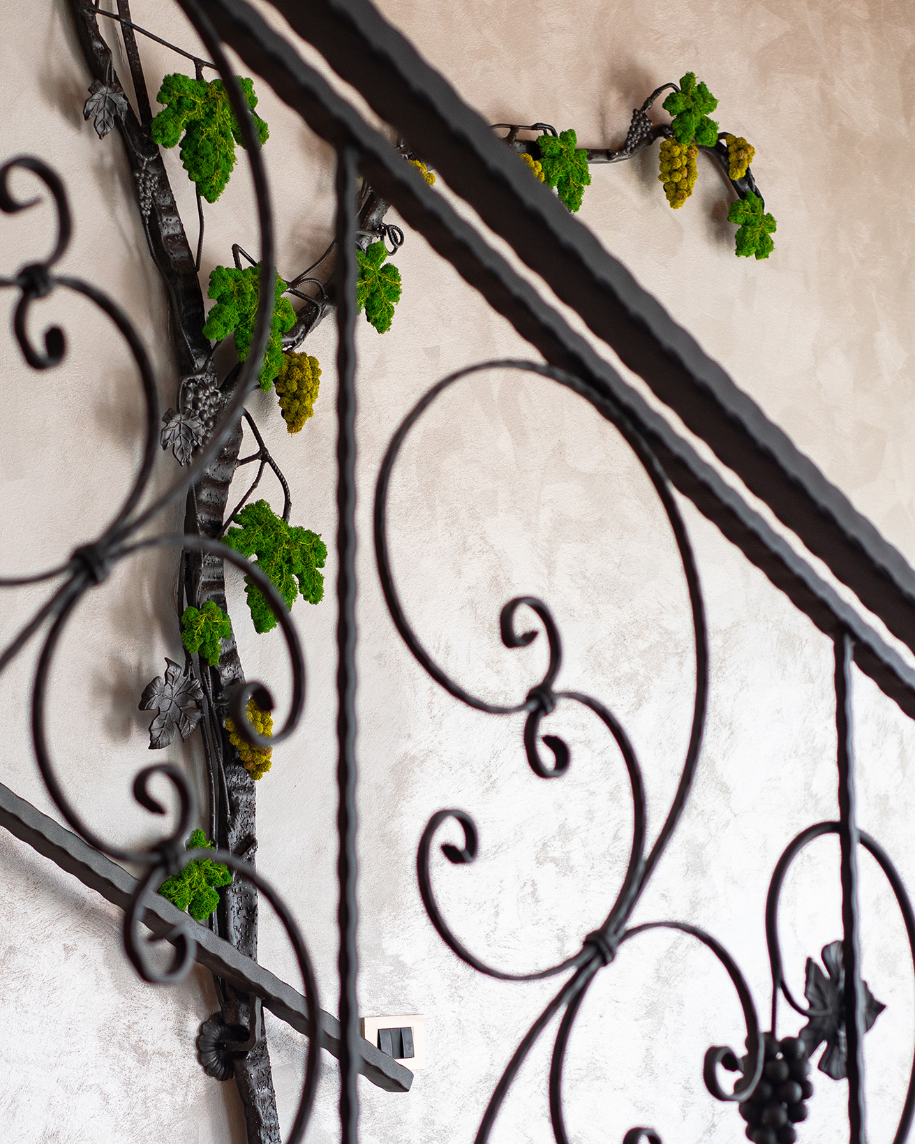 Ukrasni detalj u vinariji